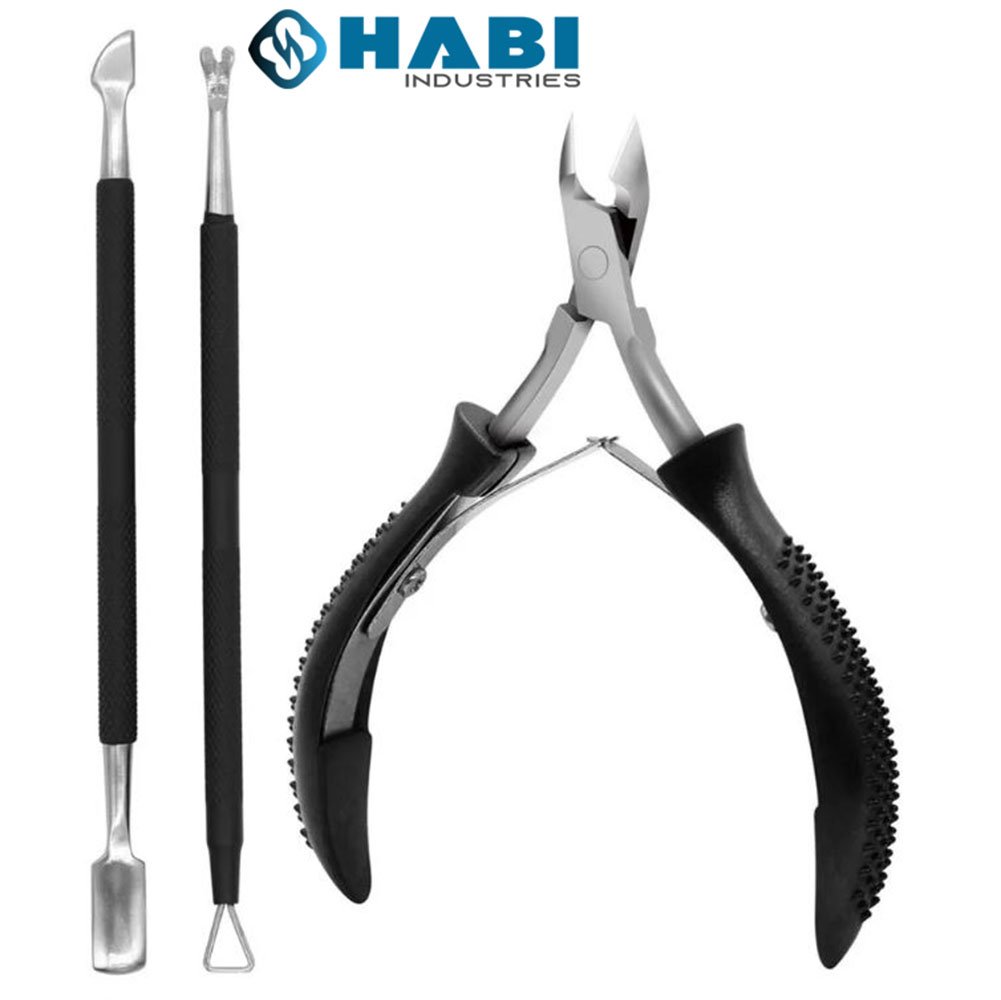 Rubber Grip Stainless Steel Cuticle Nipper