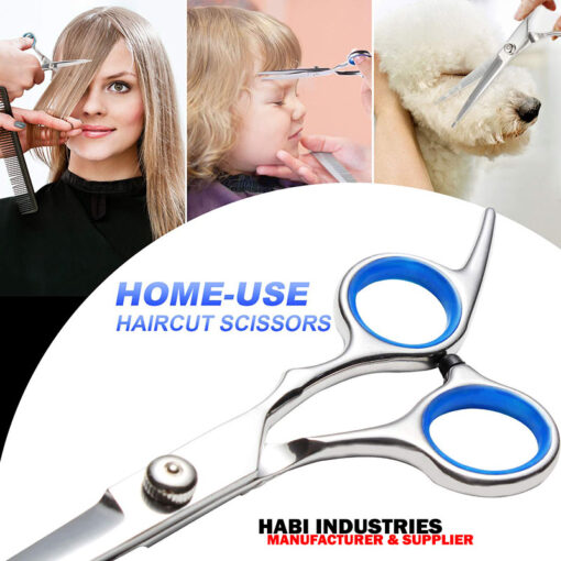 Stainless steel Barber hair cutting scissors with custom logo
