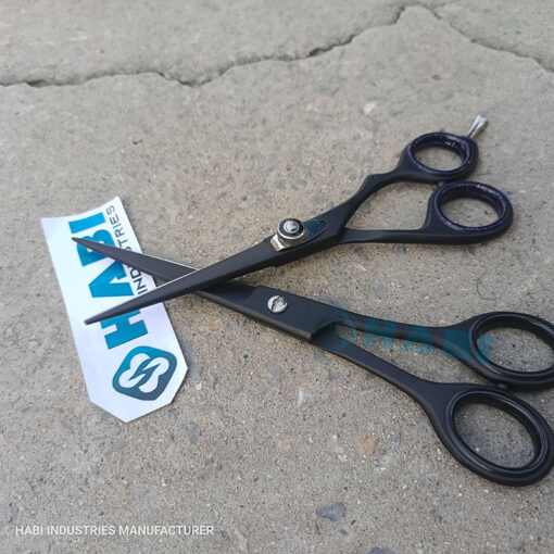 Color coated barber hair scissors