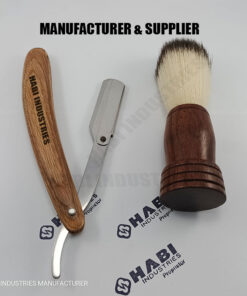 Wood Shaving Kit with Double Edge shaving Razor