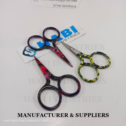 Scissors for embroidery and sewing