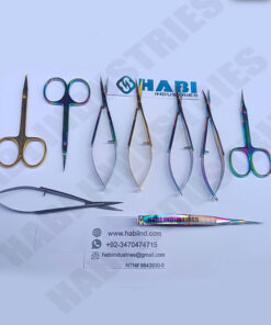 Curved Spring Brow Shaping Scissors