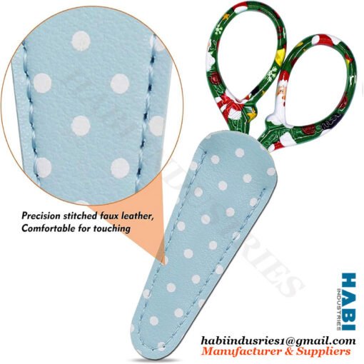 printed sheath embroidery scissors suppliers