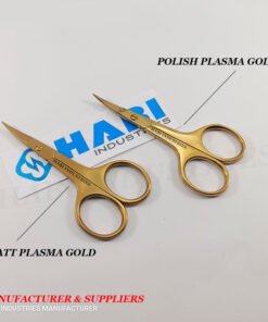 Professional brow grooming scissors