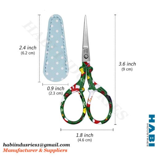 custom design embroidery shears