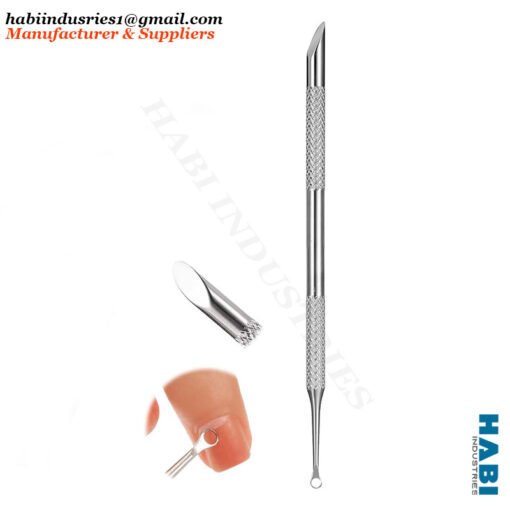 customized logo Beveled Nail Pusher