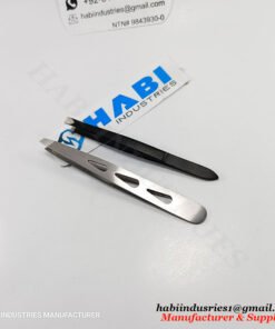 Precision eyebrow tweezers