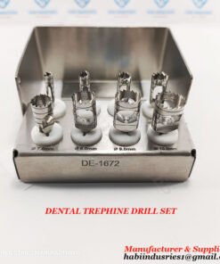 Trephine drills for dental implants