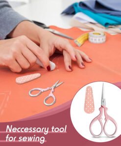 Sheath-covered scissors for sewing projects