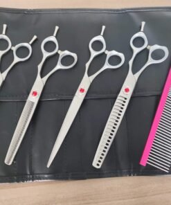 Dog grooming scissors kit