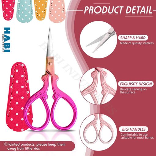 Embroidery scissors for crafters