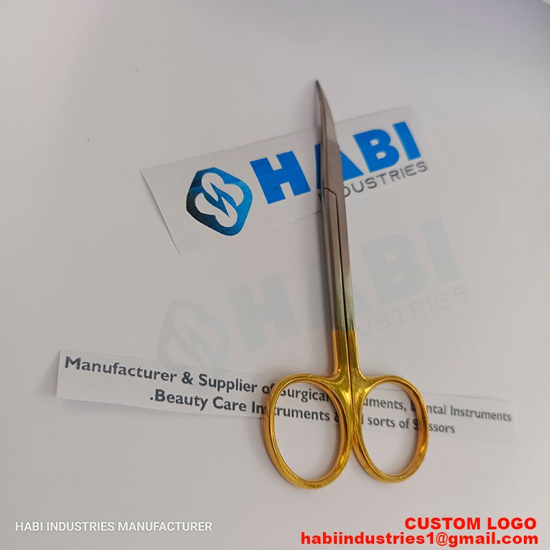 Custom logo dental Tc Scissors Tc Edge Iris Scissors Wholesaler