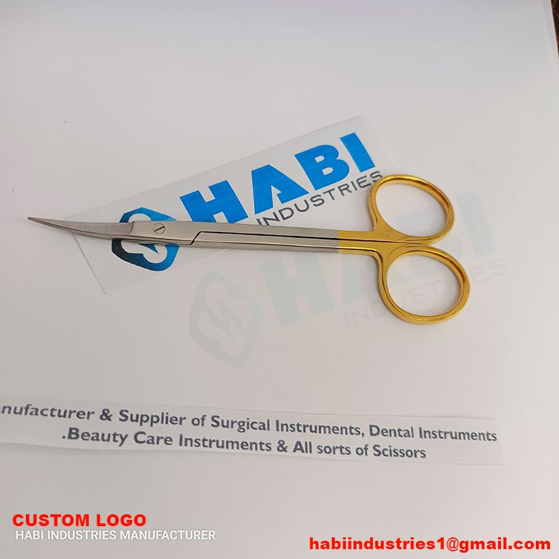 Wholesale iris Eye Scissors curved blade Iris Scissors Wholesaler