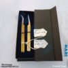 Card Box gold Eyelash tweezers