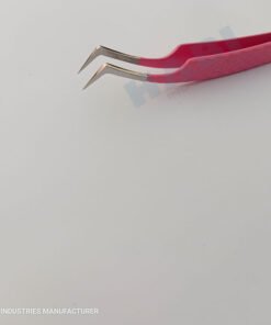 fiber tip eyelash tweezers