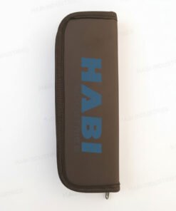 Lash extension tweezers with pouch