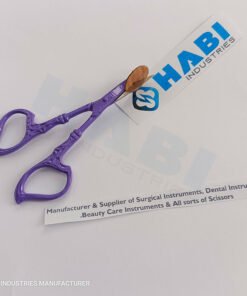 Gold-tone stork embroidery scissors