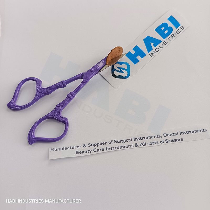 Cotton Cutting Embroidery shears Gold-tone stork embroidery scissors