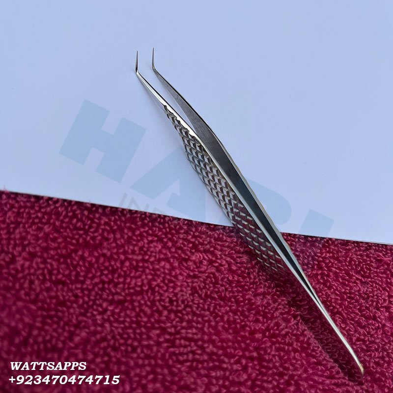 Diamond grip Eyelash Tweezers Manufacturer Japanese Stainless Steel lash Tweezers
