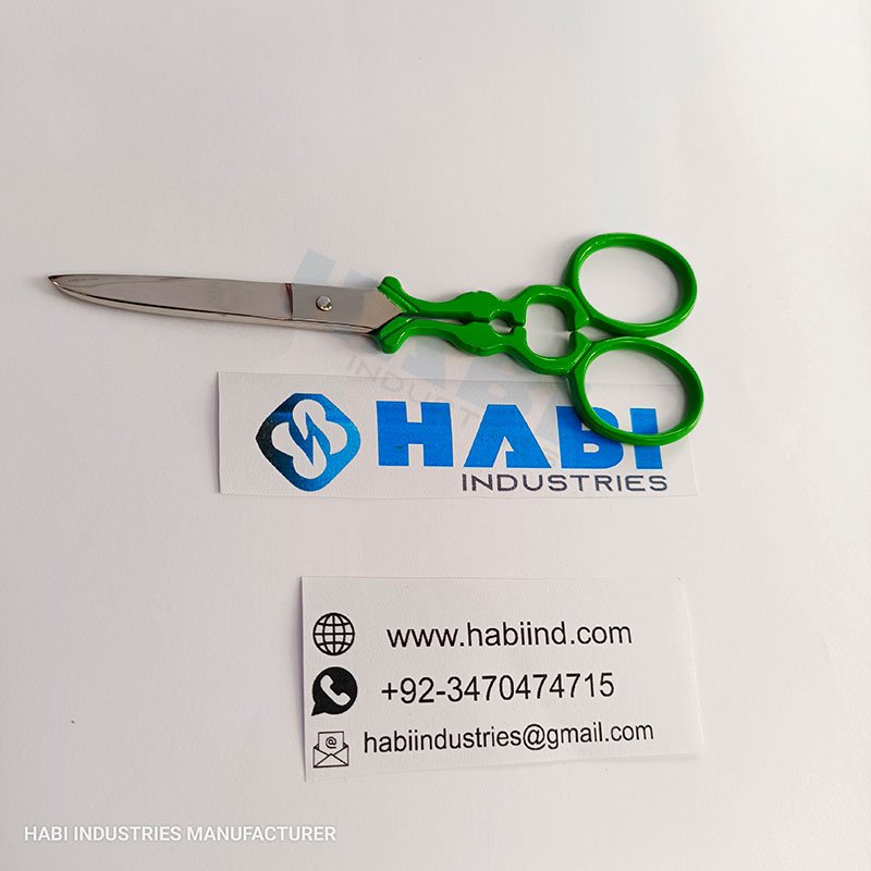 Fancy handle Cloth Cutting Scissors embroidery scissors factory direct