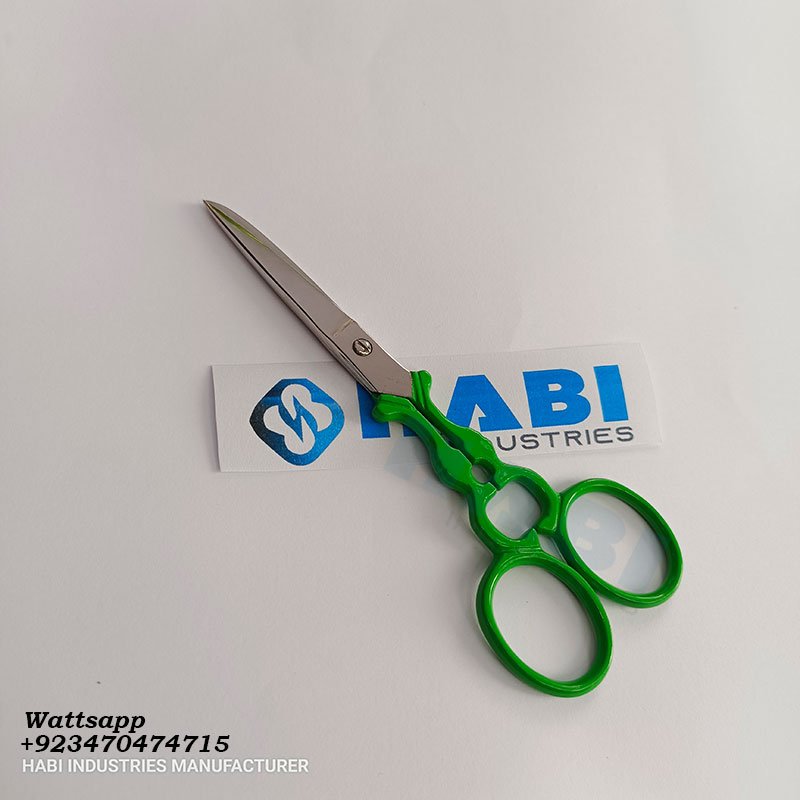 Printed Handle Stitching Scissors Suppliers embroidery scissors manufacturer