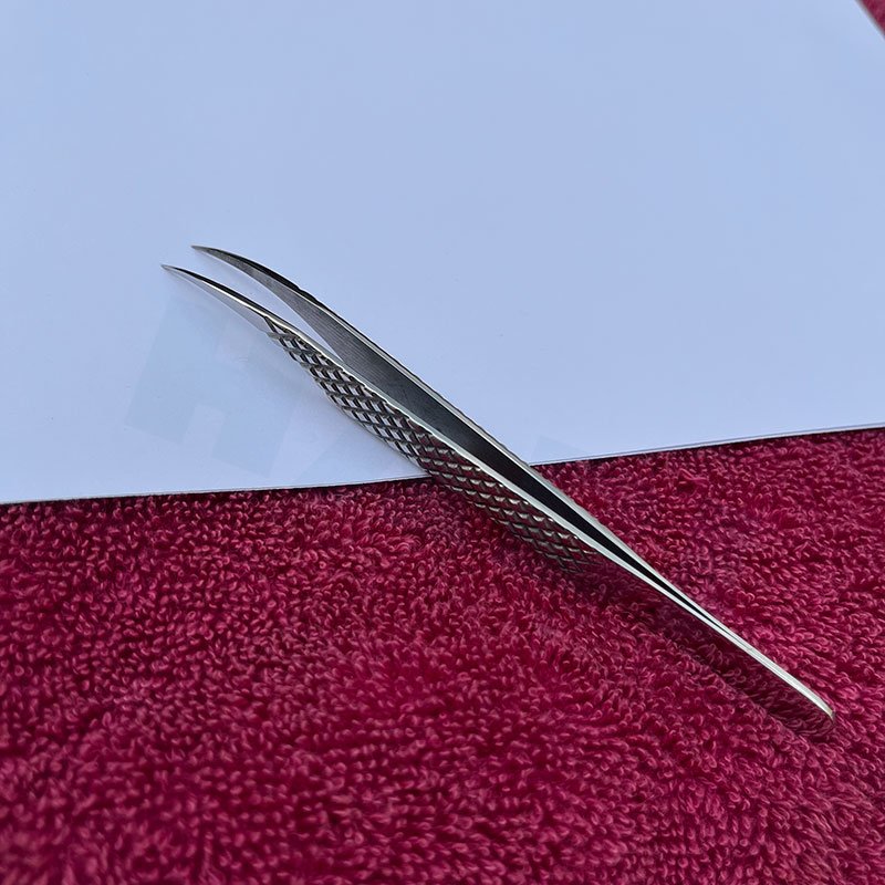 Curved Shape Lashes Tweezers Manufacturer eyelash tweezers direct from factory