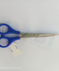 trusted barber scissors with plastic handle shears