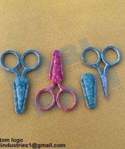 custom design printing embroidery scissors