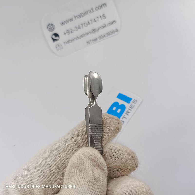 Stainless Steel Cuticle Pushers Wholesaler Single End (Double Blade)