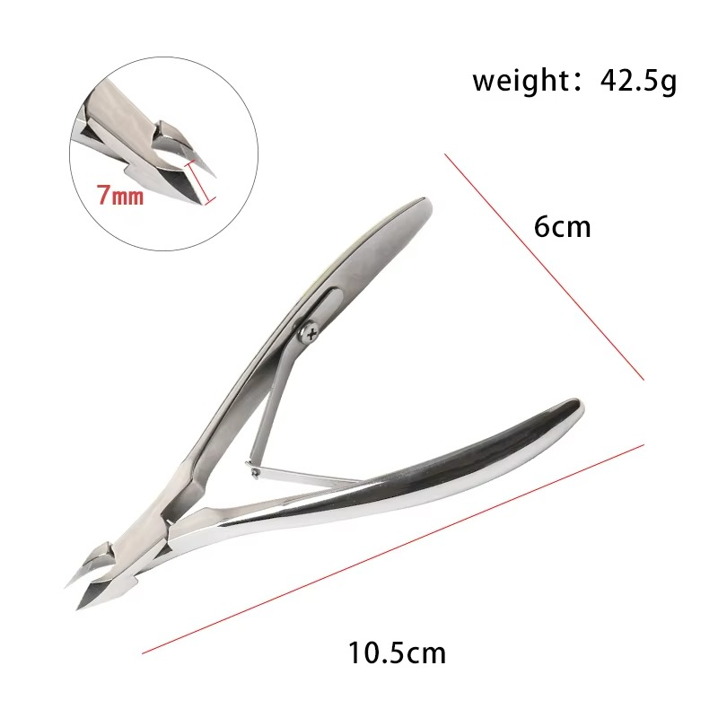 Custom Nail Nipper Suppliers Stainless Steel Cuticle Nipper Trimmer for Ingrown