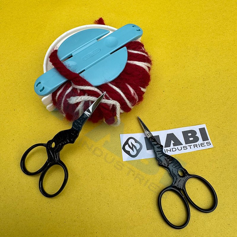 Custom Stork Embroidery Scissors Habi industries