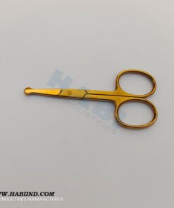 Small Scissors With Round Tip Design