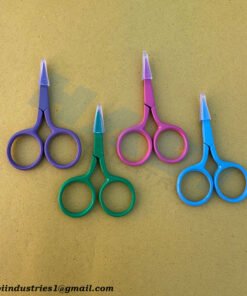 customized color sharp blade embroidery scissors
