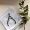 Professional stainless steel cuticle nipper with sharp