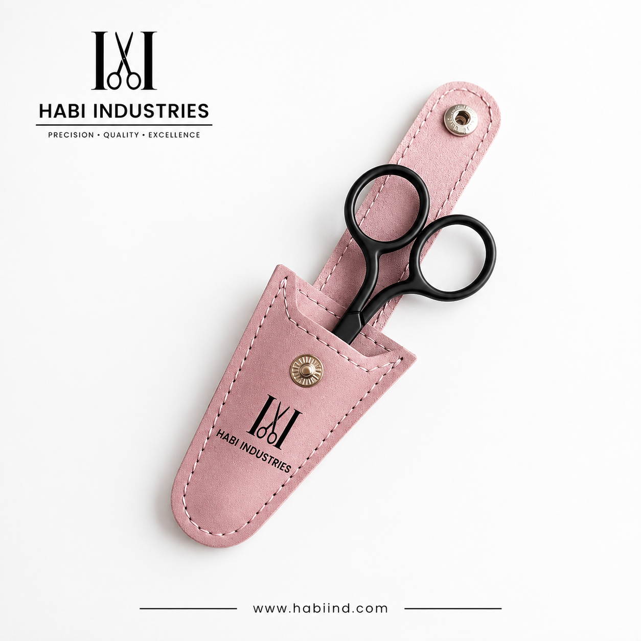 custom leather case personal scissors