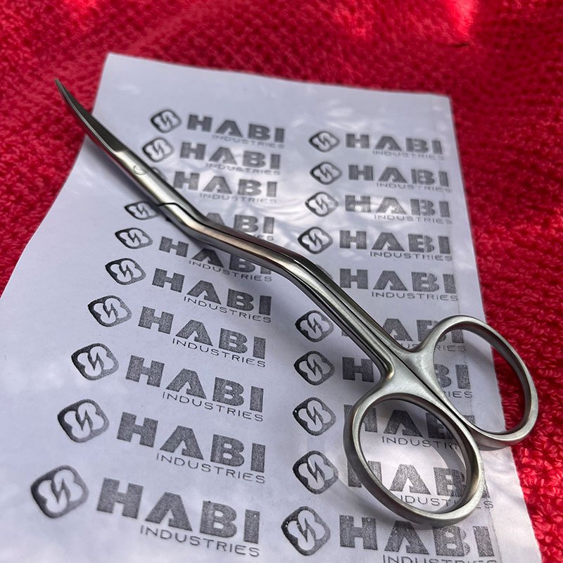 Double Curved Embroidery Scissor Manufacturer Fabric Stitches Sewing & Crafting