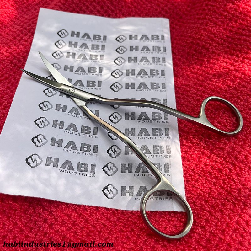 Suture Cutting Scissors Supplier Habi 6'' duckbill Scissors Manufacturer