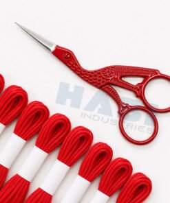 Stork embroidery scissors stainless steel sharp pointed blades