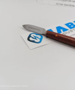 Fahnenstock dental wax knife with wooden handle manufacturer