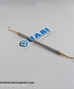 Double-ended dental probe manufacturer with stainless steel handle