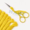 Stork embroidery scissors manufacturer stainless steel precision scissors