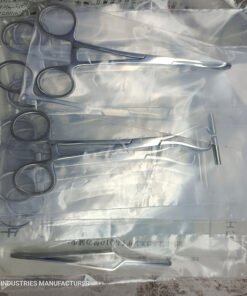 Steel piercing forceps wholesaler stainless steel body piercing clamps and needle receiving tubes