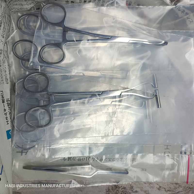 Steel Piercing Forceps Wholesaler – Habi Industries Steel piercing forceps wholesaler stainless steel body piercing clamps and needle receiving tubes